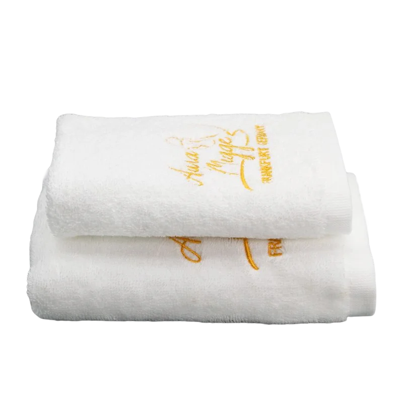 High Quality 600 Gsm Cotton Bath Towel Set White Embroidered Personalised Hand Towel Towel 80x160 Quick-dry Compressed