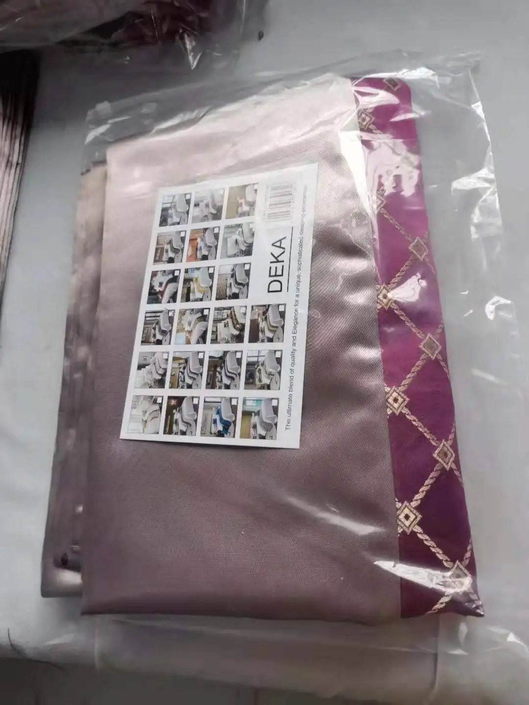 Juego de cama de jacquard 100% poliéster del fabricante de Yangzhou, ropa de cama decorativa para hotel, cubrecama tamaño queen elegante para hotel