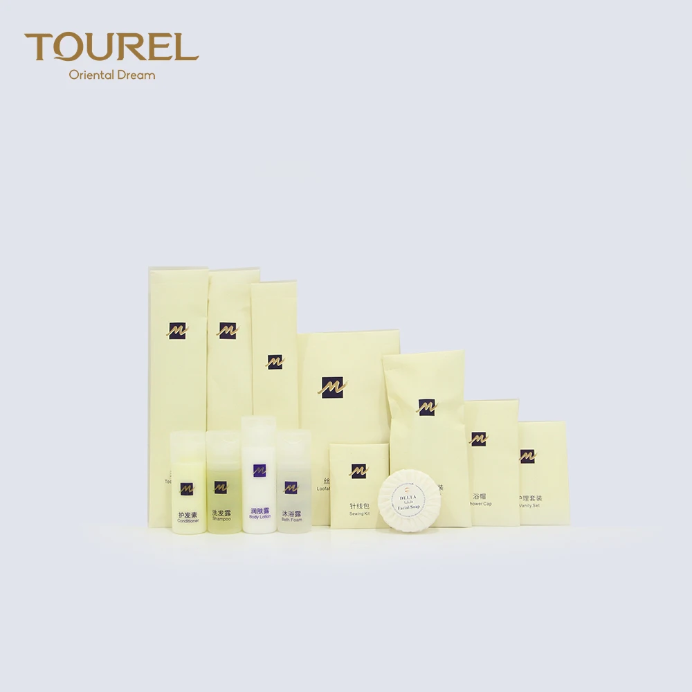 Tourel Première Classe A Qualité Rasoir de rasage jetable certifié SGS et ensemble d'articles de toilette gratuits pour hôtel